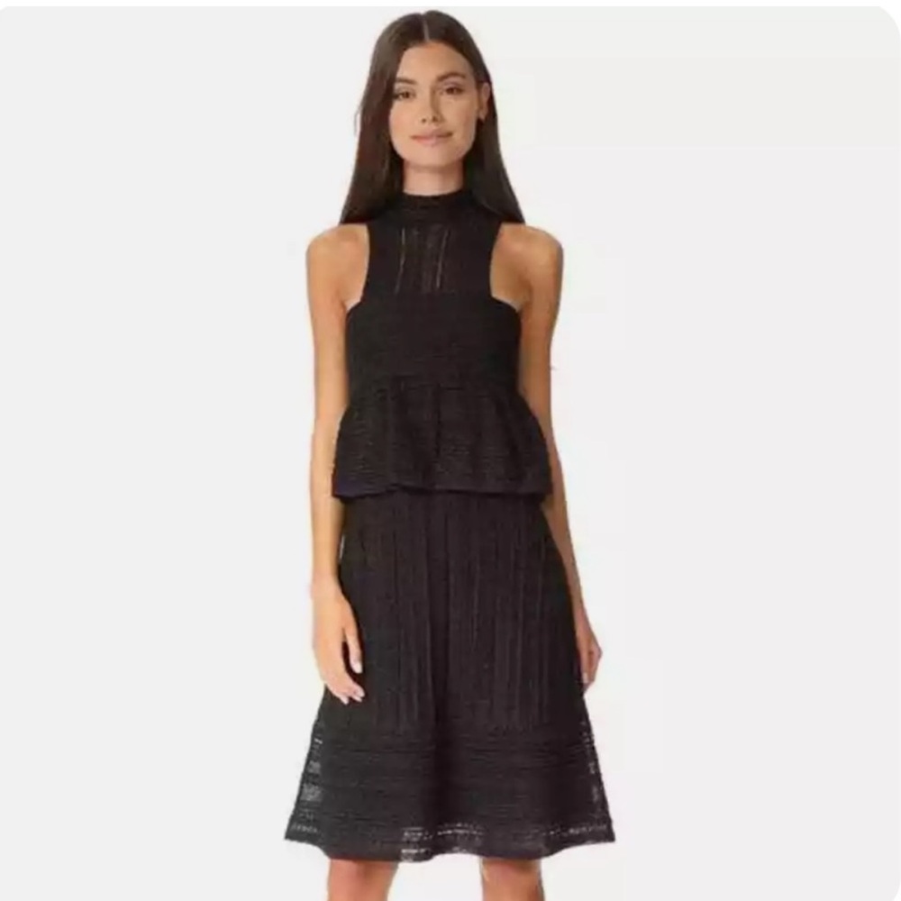 Missoni Black Knit Cocktail Dress